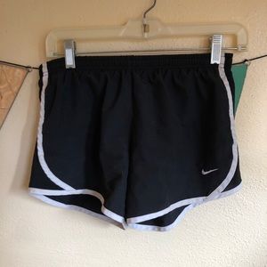 Nike running shorts.